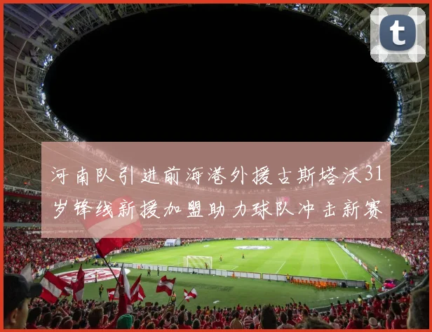 河南队引进前海港外援古斯塔沃31岁锋线新援加盟助力球队冲击新赛季